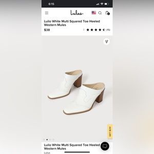 Lulus Western Mules